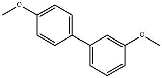 3,4'-二甲氧基联苯分子式结构图