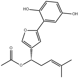 紫草呋喃A分子式结构图