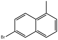 6-溴-1-甲基萘分子式结构图