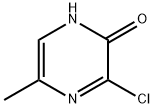 2-羟基-3-氯-5-甲基吡嗪分子式结构图