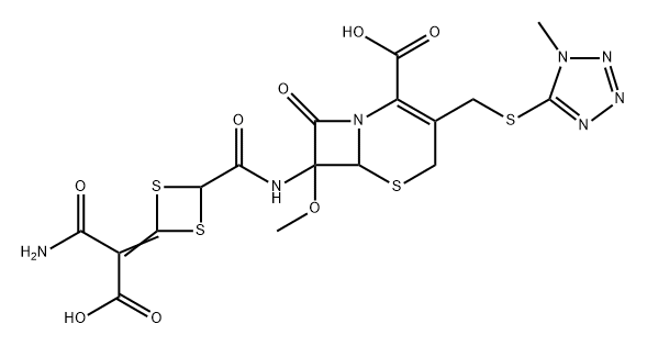 R-Cefotetan分子式结构图