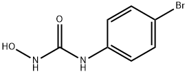 1-(4-溴苯基)-3-羟基脲分子式结构图