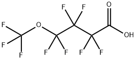 PERFLUORO(4-METHOXYBUTANOIC) ACID分子式结构图