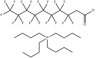 Tetrabutylphosphonium 2H,2H-Perfluorodecanoate分子式结构图