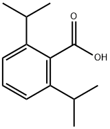 2,6-二异丙基苯甲酸(丙泊酚杂质M)分子式结构图