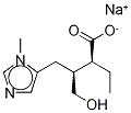 毛果芸香碱酸钠分子式结构图