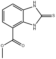 2-巯基苯并咪唑-4-甲酸甲酯分子式结构图