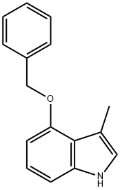 4-benzyloxy-3-methyl-indole分子式结构图