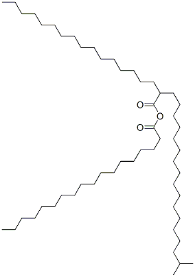 异硬脂醇硬脂酰氧基硬脂酸酯分子式结构图