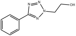 2-(5-PHENYL-2H-TETRAZOL-2-YL)ETHANOL分子式结构图