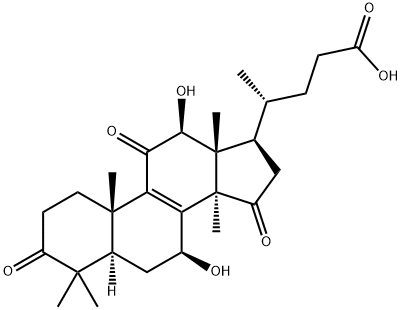 赤芝酸B分子式结构图