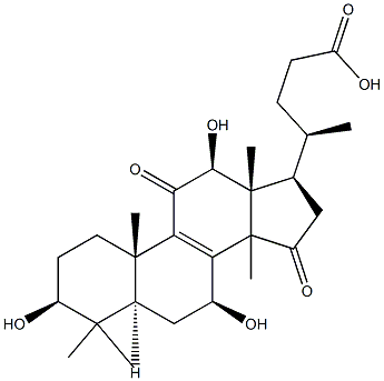 赤芝酸C分子式结构图