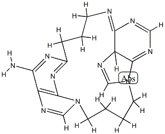 (2,9)(6,9)-purinophane分子式结构图