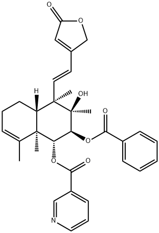 半枝莲碱 B分子式结构图