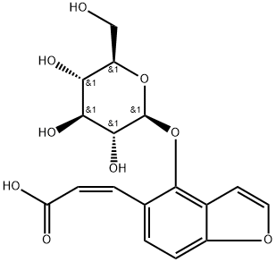 异补骨脂苷分子式结构图