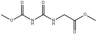 Glycine, N-?[[(methoxycarbonyl)?amino]?carbonyl]?-?, methyl ester分子式结构图