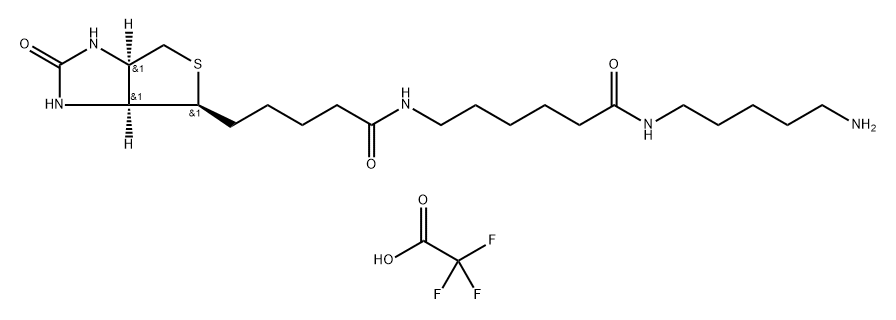 生物素-X 尸胺分子式结构图