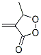 1,2-Dioxolan-3-one, 5-methyl-4-methylene-分子式结构图