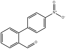 4'-Nitro-[1,1'-biphenyl]-2-carboxaldehyde分子式结构图