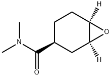 (1S,3S,6R)-N,N-二甲基-7-氧杂二环[4.1.0]庚烷-3-甲酰胺分子式结构图