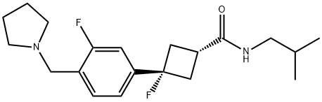 化合物 PF-03654764分子式结构图