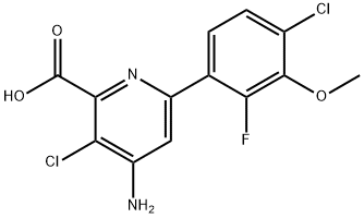 氟氯吡啶酸分子式结构图