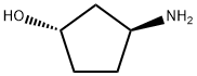 (1S,3S)-3-氨基环戊醇分子式结构图