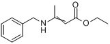 3-苄氨基-2-丁烯酸乙酯分子式结构图