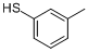 3-甲基苯硫酚;3-巯基甲苯;间硫甲酚分子式结构图