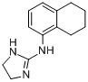 曲马唑啉;2-(5,6,7,8-四氢-1-萘氨基)-2-咪唑啉分子式结构图