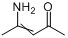 4-氨基-3-戊烯-2-酮分子式结构图