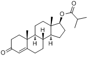 异丁酸睾酮分子式结构图