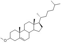 胆固醇甲基醚分子式结构图