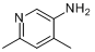 2,4-二甲基-5-氨基吡啶分子式结构图