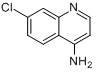 4-氨基-7-氯喹啉分子式结构图