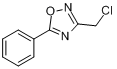 3-(氯甲基)-5-苯基-1,2,4-恶二唑分子式结构图