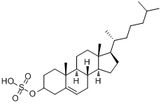 胆甾醇硫酸盐;硫酸胆固醇分子式结构图