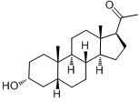 孕烷醇酮分子式结构图