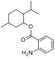 5-甲基-2-(1-甲基乙基)环己醇2-氨基苯甲酸酯分子式结构图