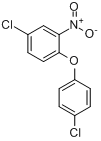 4,4'-二氯-2-硝基二苯醚分子式结构图