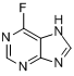 6-氟嘌呤分子式结构图