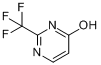 4-羟基-2-三氟甲基嘧啶分子式结构图