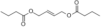 2-丁烯-1,4-二醇双丁酸酯;2-丁烯-1,4-二正丁酯分子式结构图