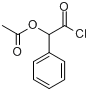 乙酰扁桃酰氯;1-(氯甲酰)苄基乙酸酯分子式结构图