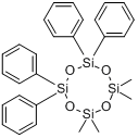 2,2,4,4-四甲基-6,6,8,8-四苯基环四硅氧烷分子式结构图