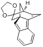 螺[1,3-二氧戊环-2,8'(9'H)-[7H-7,9a]甲桥苯并[a]甘菊环]分子式结构图