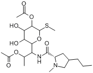 林可霉素2,7-二乙酸酯分子式结构图