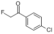 1-(4-氯苯基)-2-氟乙酮分子式结构图