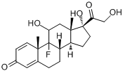 异氟泼尼松分子式结构图