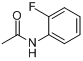 2-氟乙酰苯胺;2-氟-N-乙酰基苯胺分子式结构图